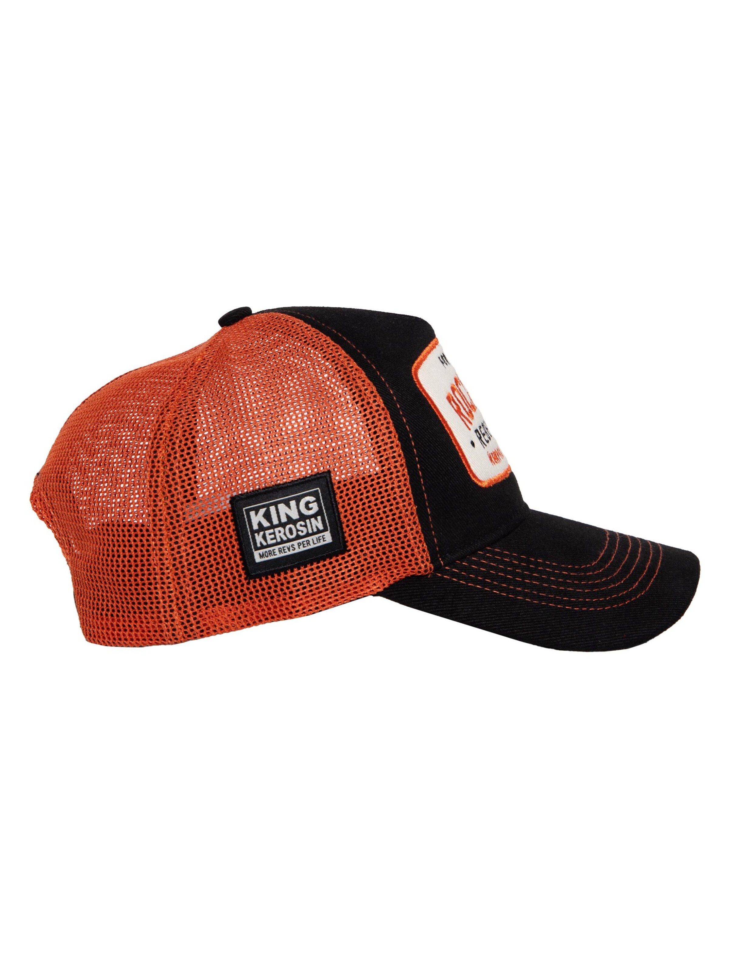 King Kerosin Cap 'Forever Rock'n'Roll' in Black