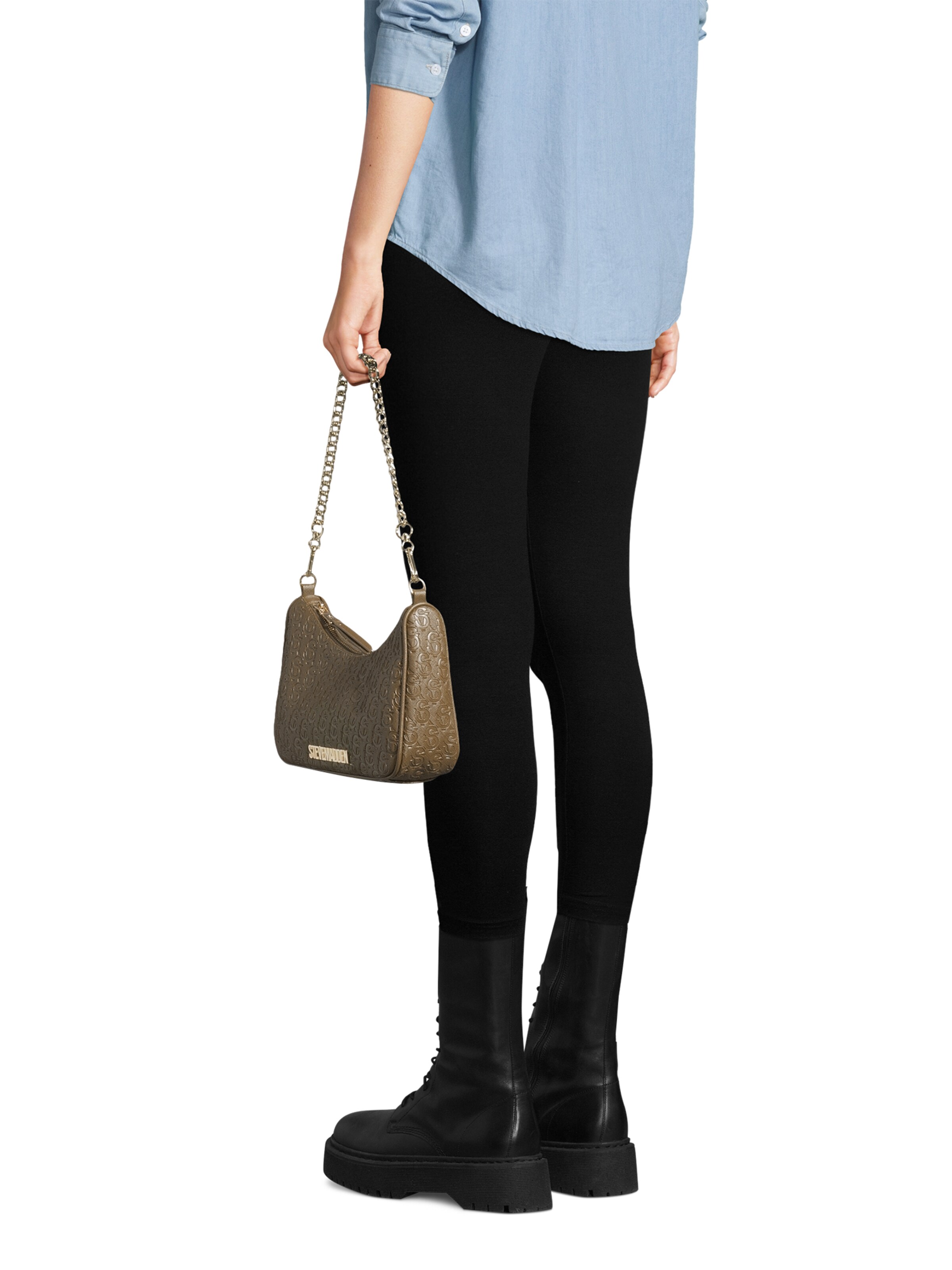 STEVE MADDEN Schultertasche 'Bvice-E' in Grün: Vorderseite