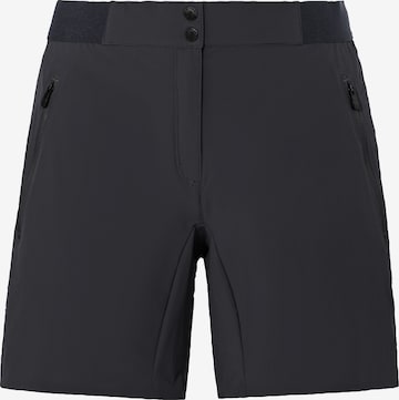 VAUDE Outdoorbroek 'Scopi II' in Zwart: voorkant