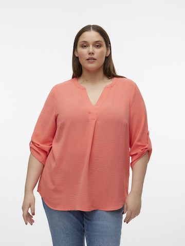 Vero Moda Curve Blouse in Roze: voorkant