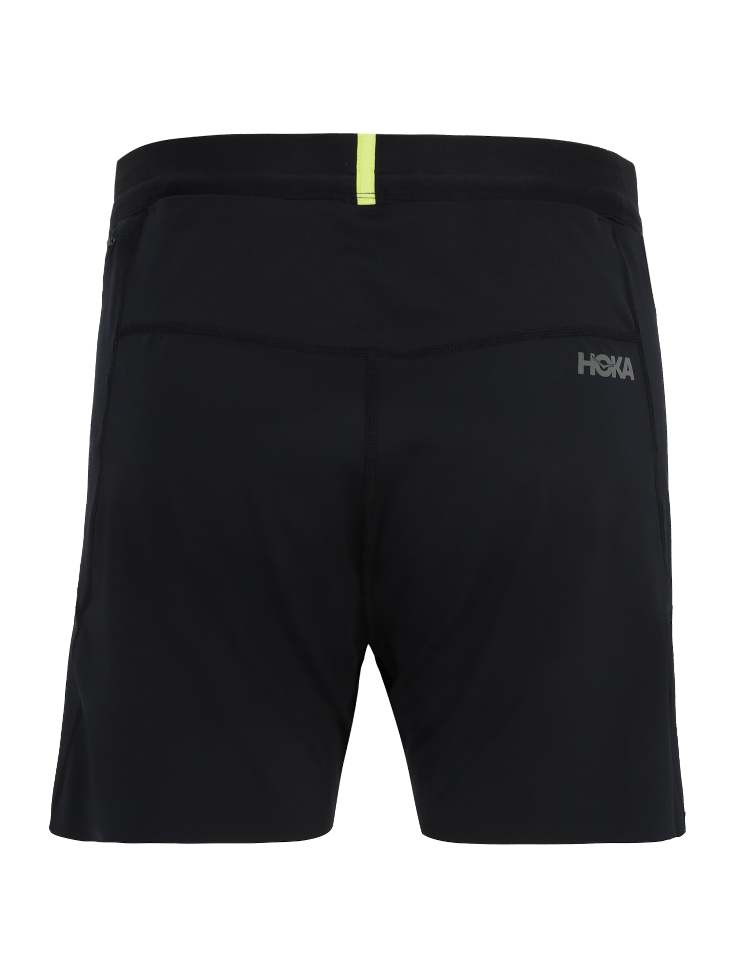 melns HOKA Šaurs Sporta bikses