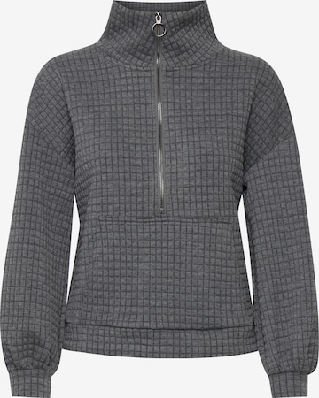b.young Sweatshirt 'BYULISA' in Grey: front