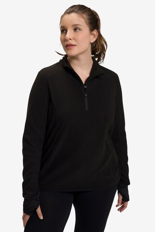 Ulla Popken Sweater 'Hyprar' in Black: front