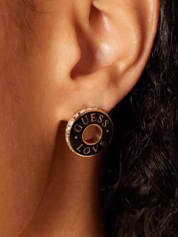 GUESS Ohrringe 'Sportiv' in Gold: Vorderseite
