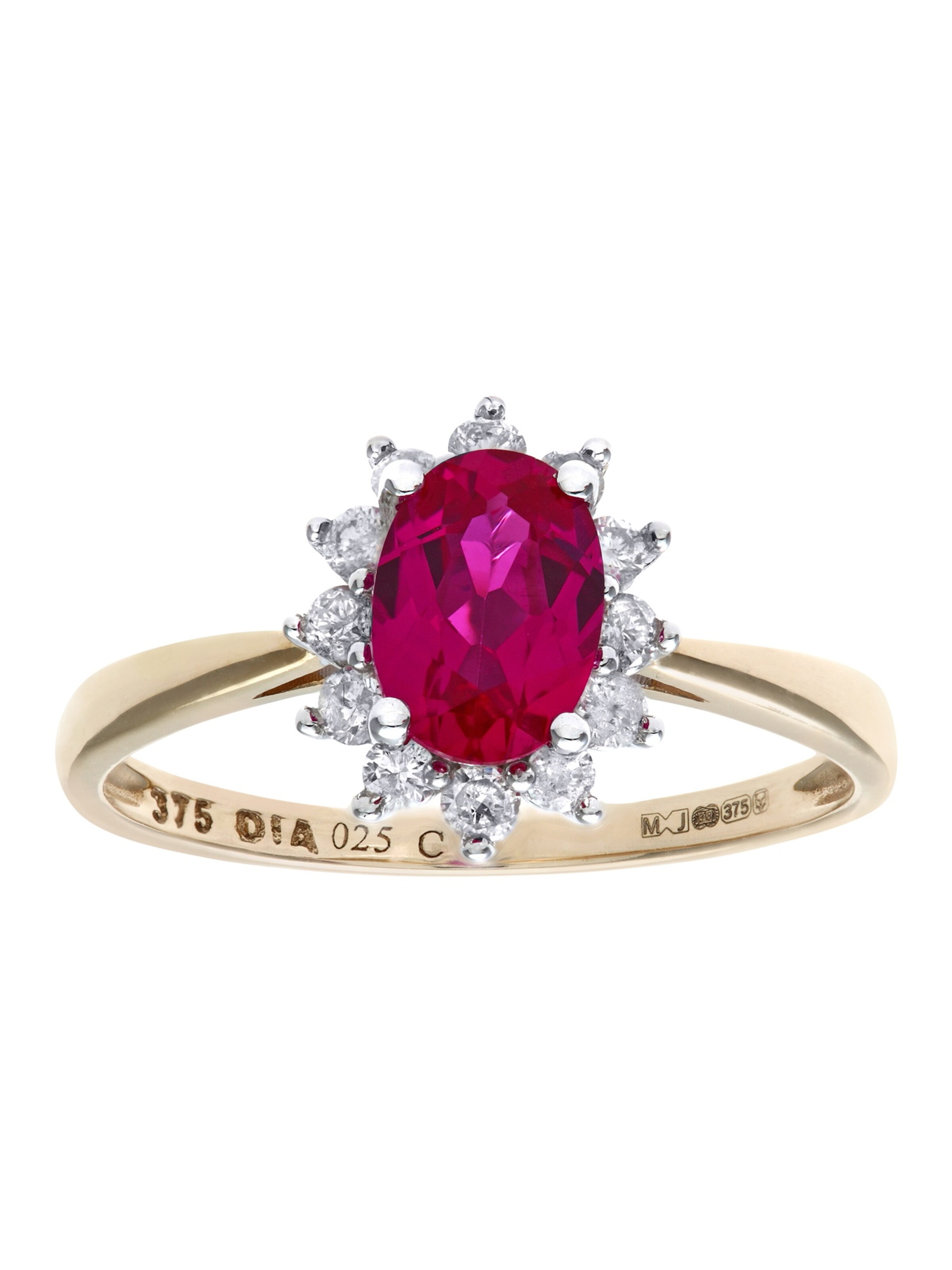 DIAMANT LETERNEL Ring in Gold: front