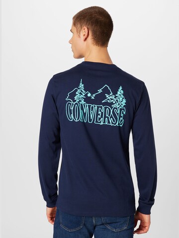 CONVERSE T-shirt 'COUNTER CLIMATE' i blå