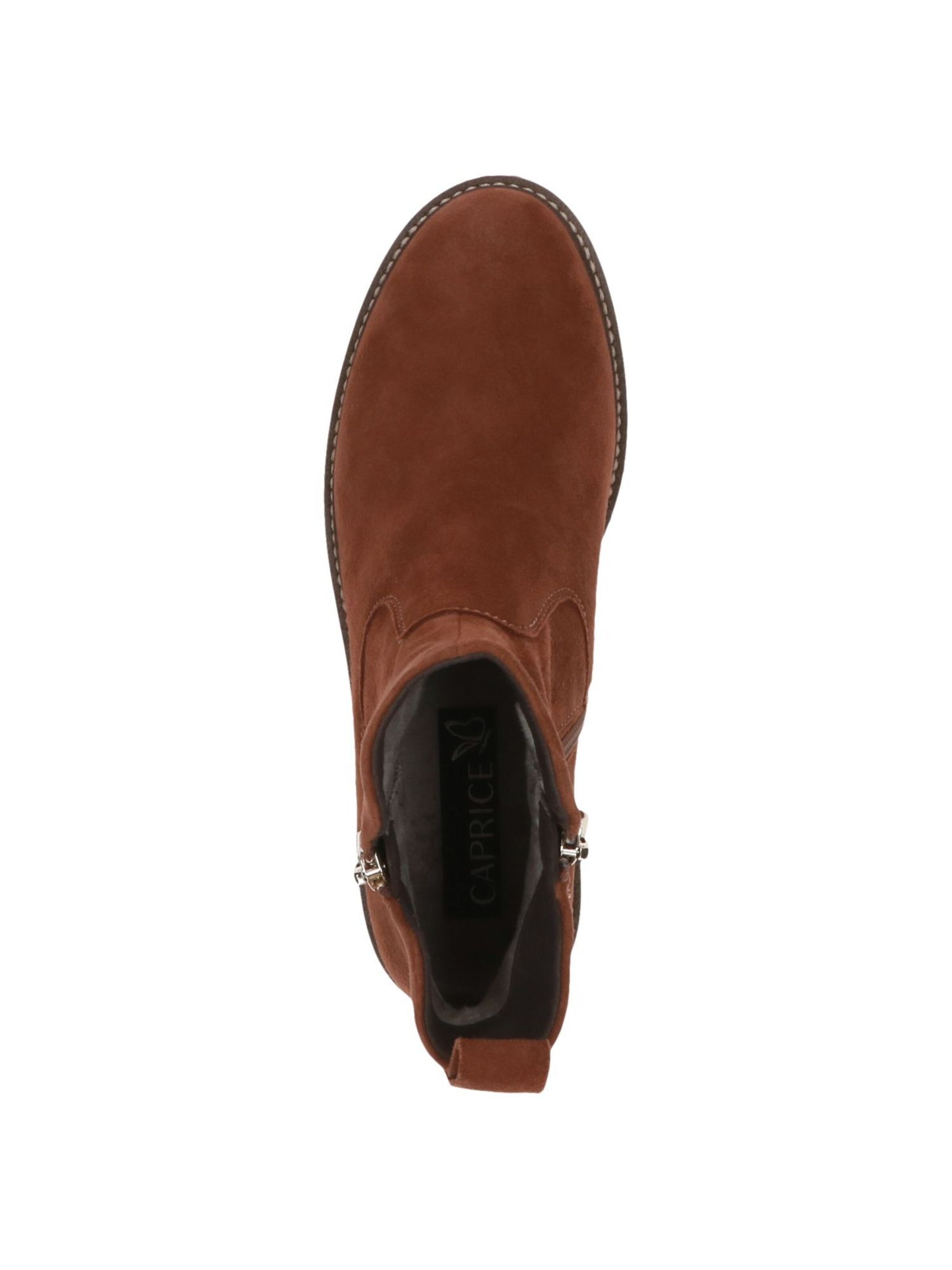 CAPRICE Ankle Boots in Brown