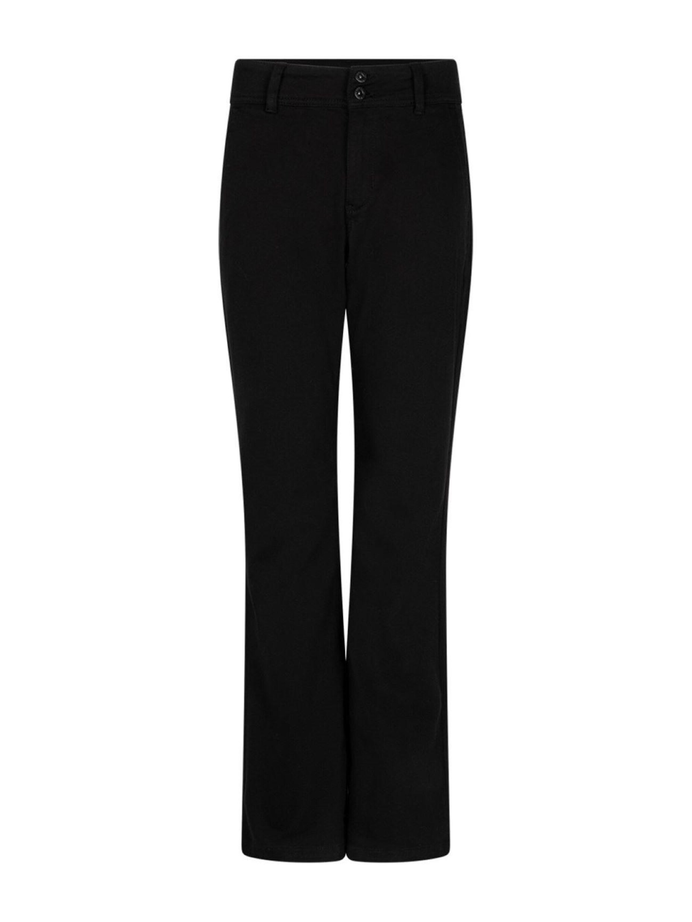 Red Button Regular Jeans 'Bibette' in Black: front