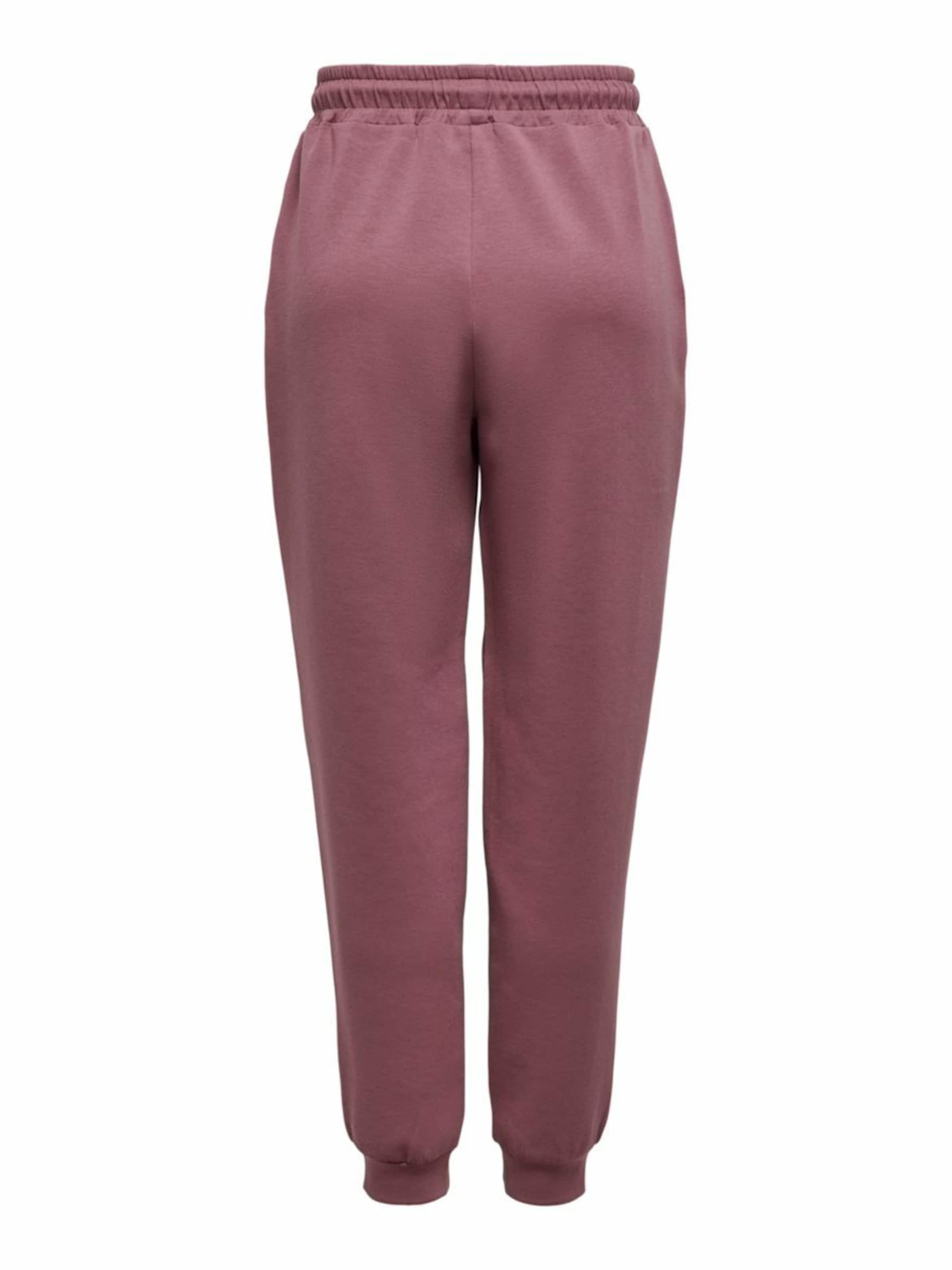 Effilé Pantalon de sport ONLY PLAY en rouge