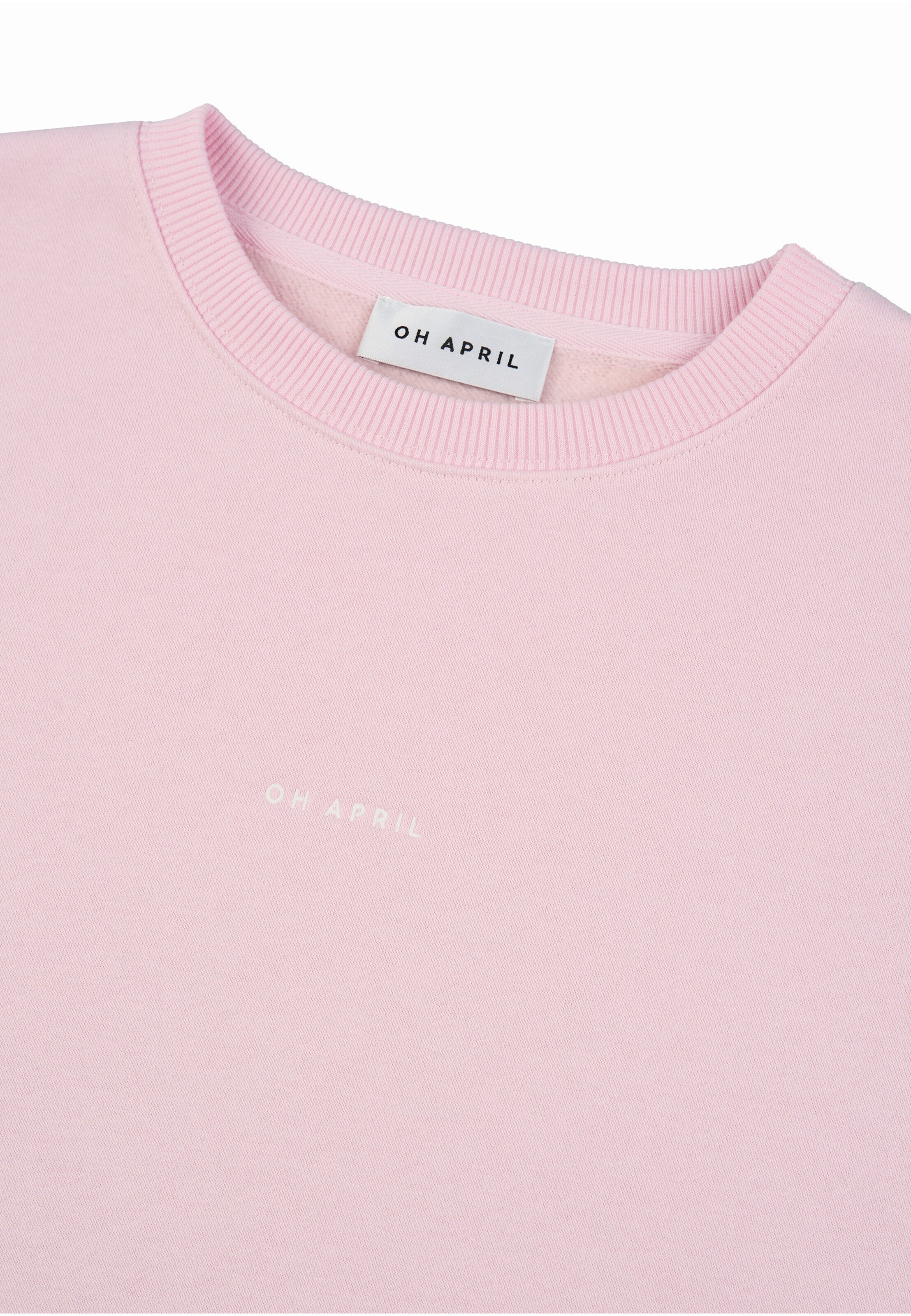 OH APRIL Sweatshirt in Roze