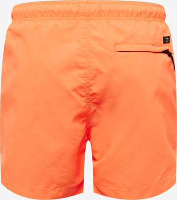 Superdry Badeshorts 'Studios' in Orange