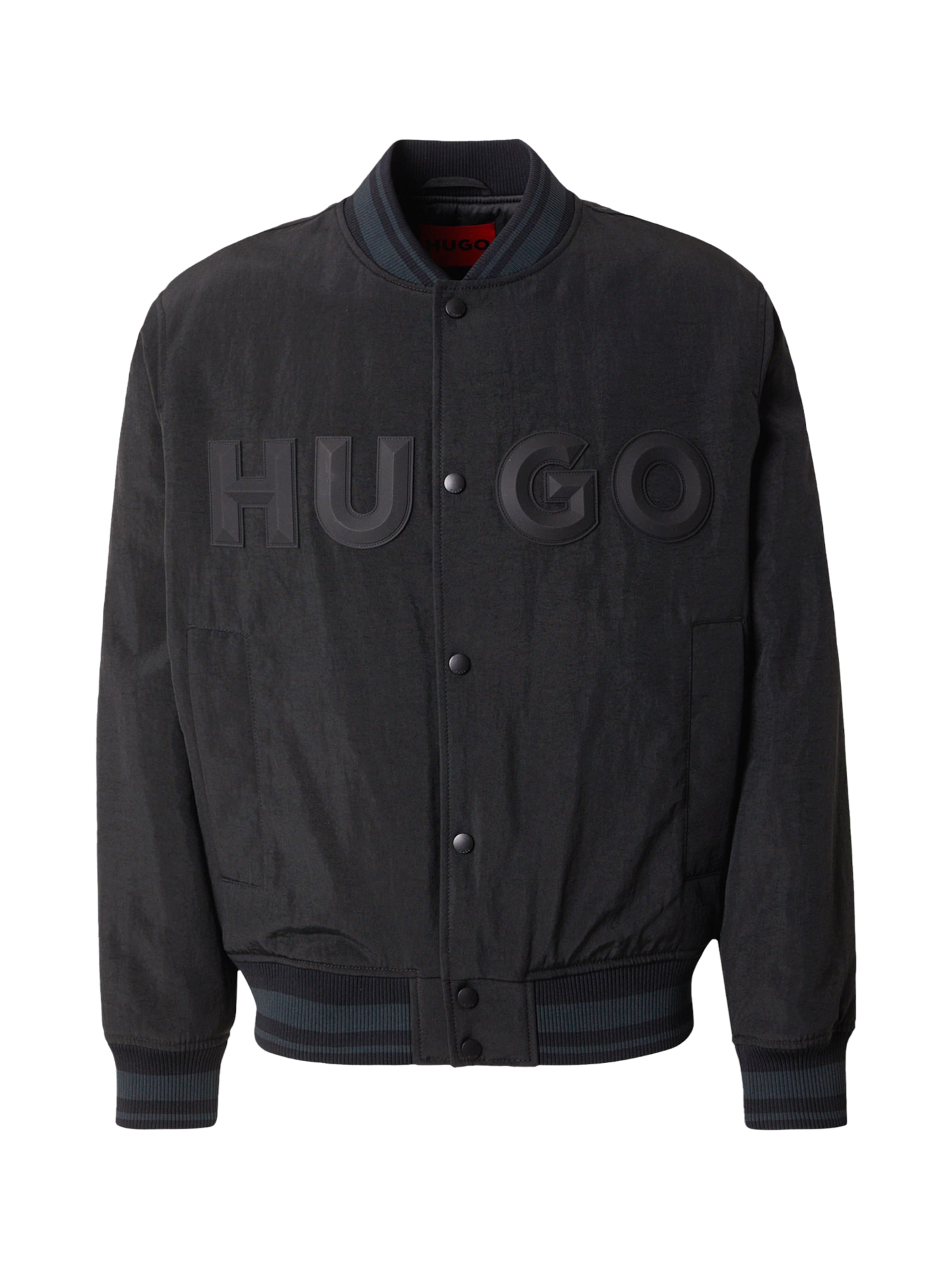 HUGO Jacke 'Bozo2511' in Schwarz: Vorderseite