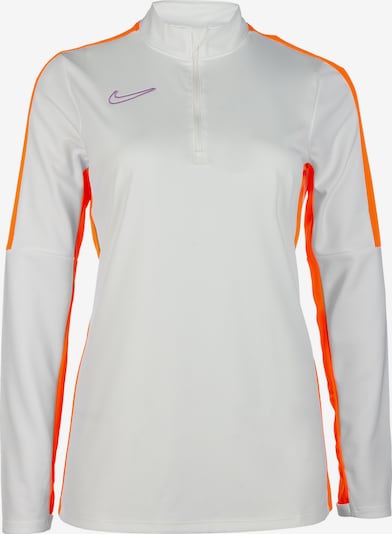 NIKE T-shirt fonctionnel 'Academy 23' en violet foncé / orange / blanc, Vue avec produit