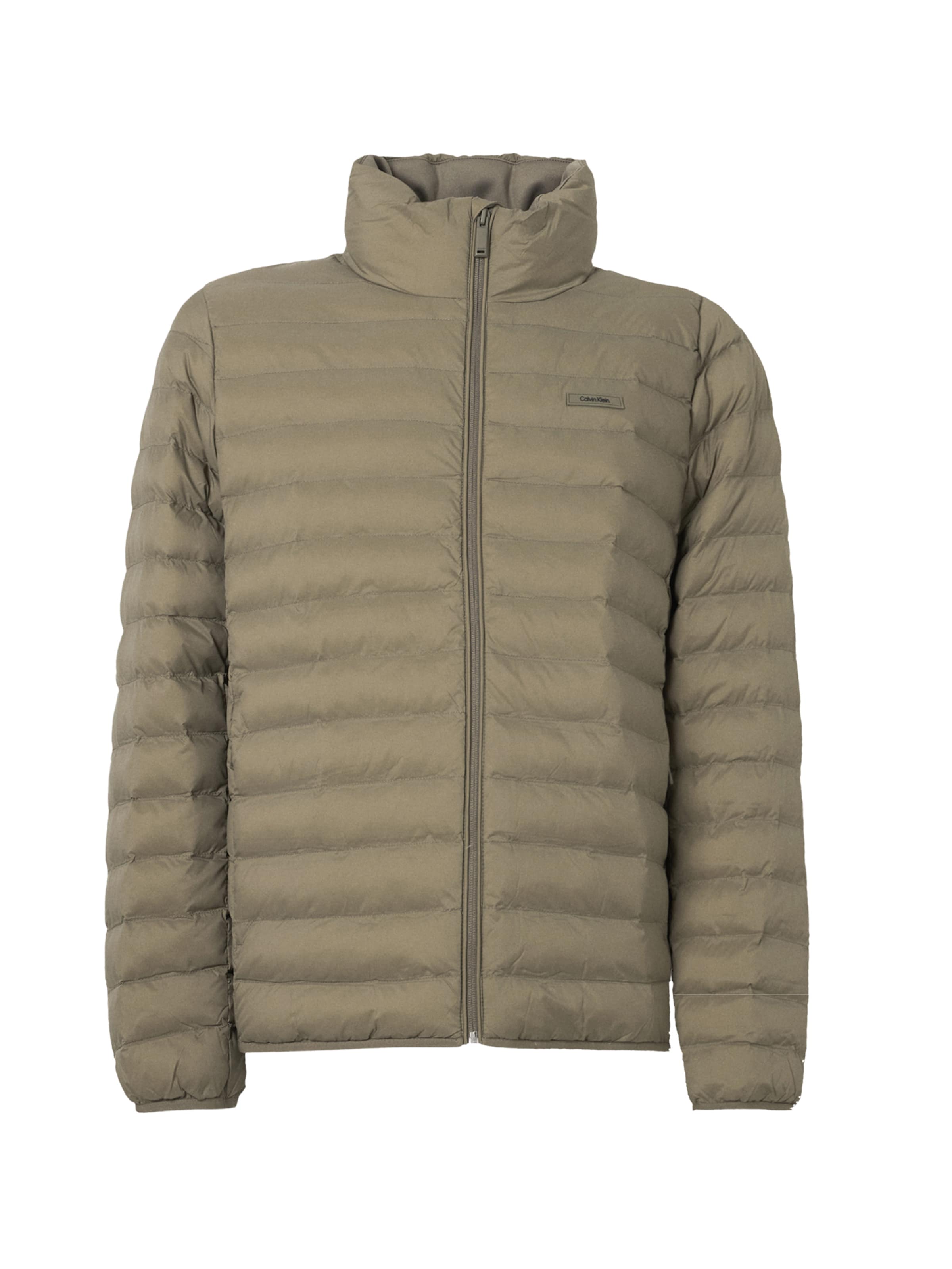 Geacă de primăvară-toamnă de la Calvin Klein pe gri: față