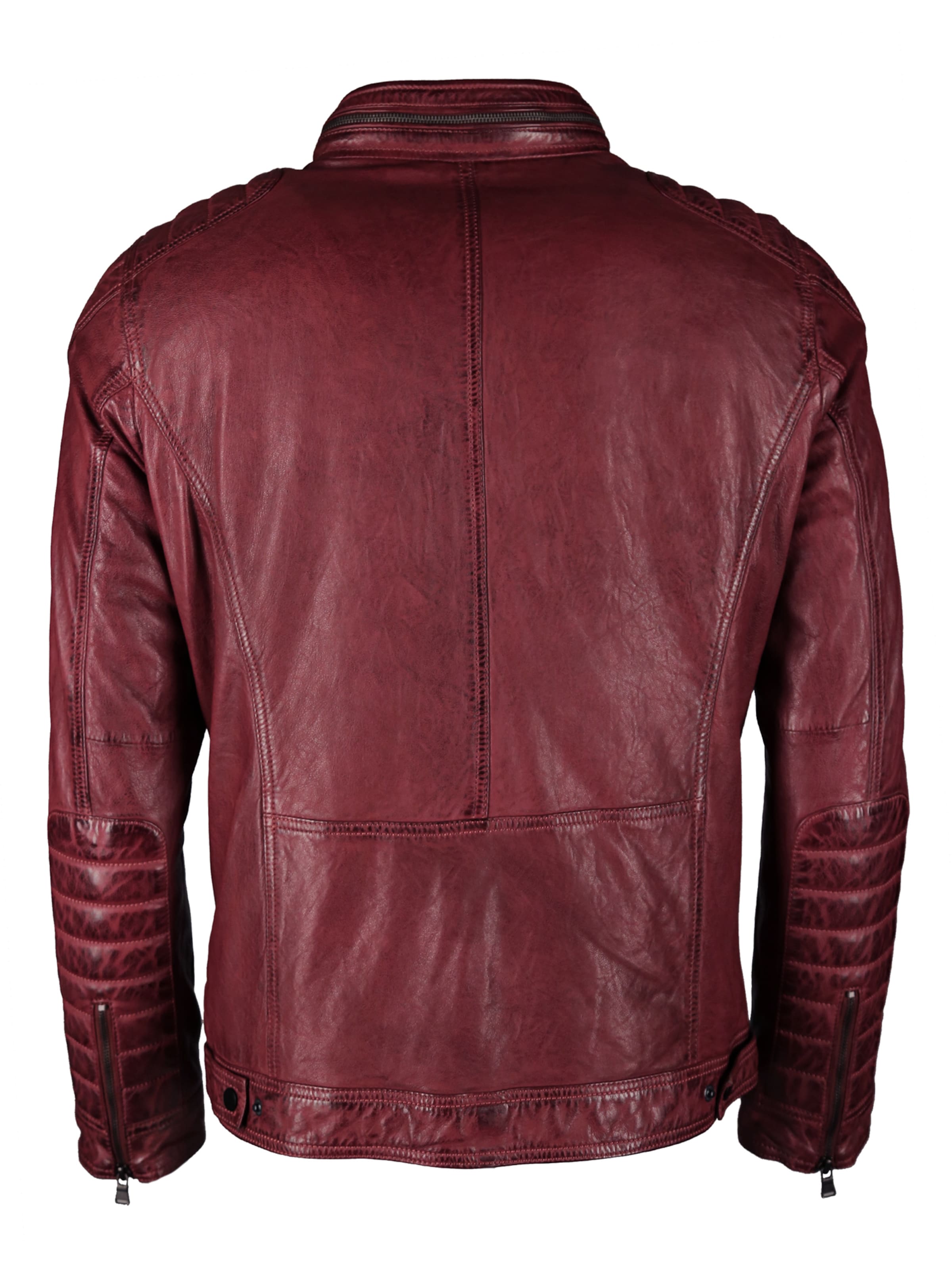 JCC Lederjacke in Rot