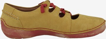JOSEF SEIBEL Lace-Up Shoes 'Fergey 71' in Yellow