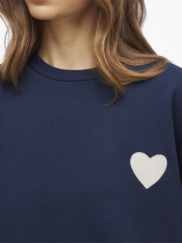 VILA Sweatshirt in Blau