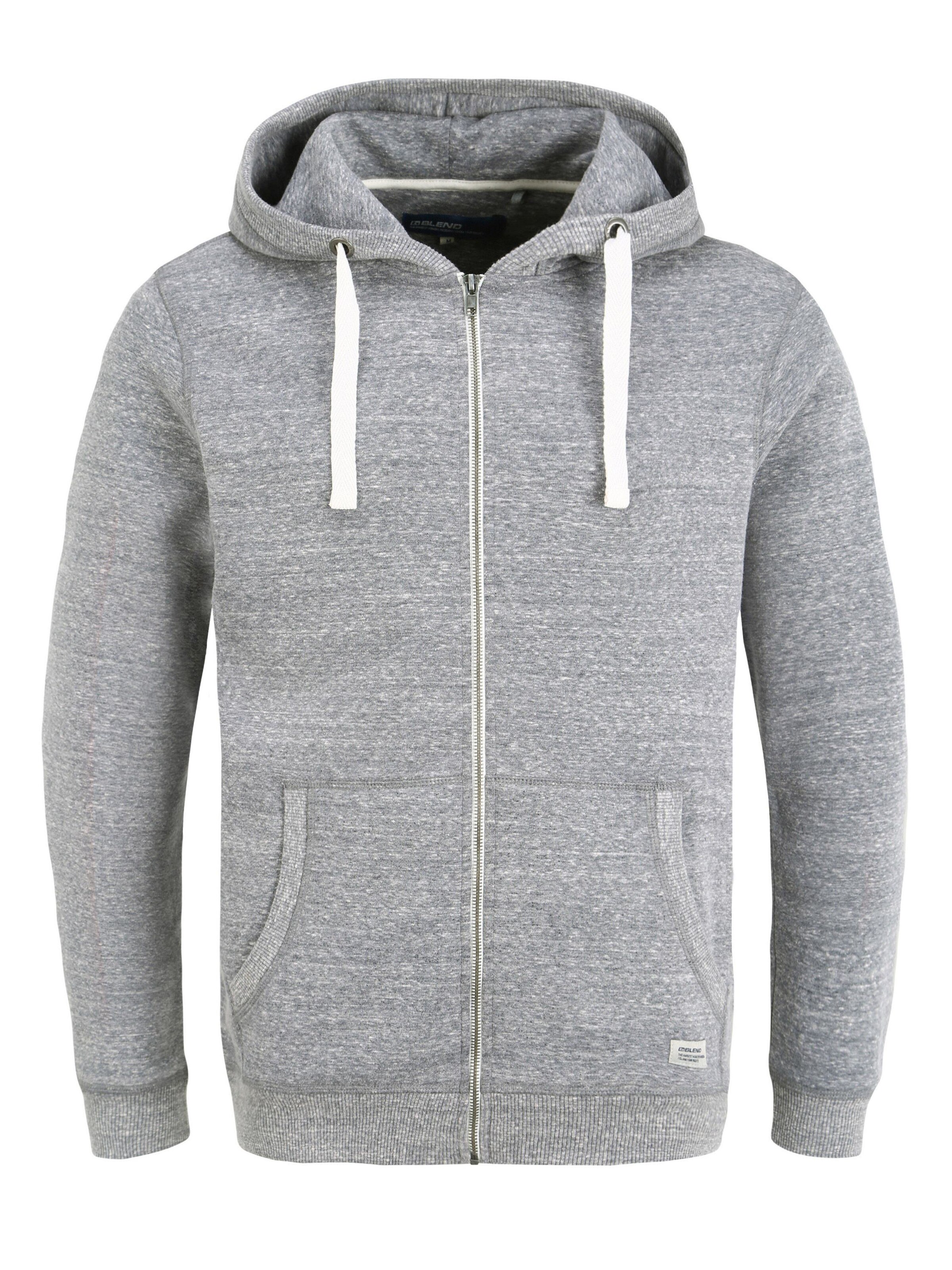 BLEND Sweatjacke 'BHNix' in Blau: Vorderseite