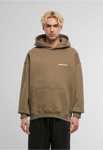 Another Cotton Lab Hoodie in Braun: Vorderseite