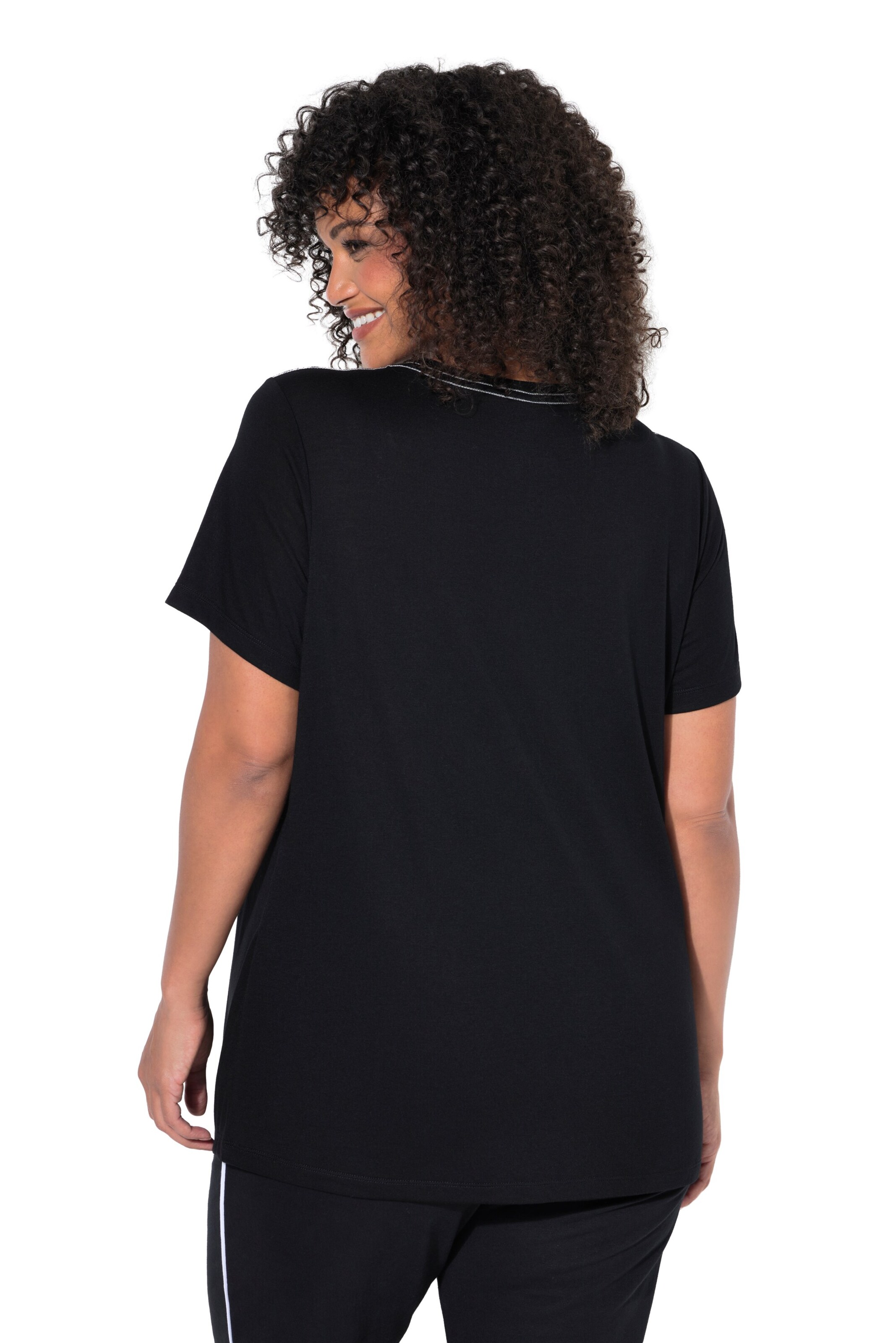 Ulla Popken Shirt in Schwarz