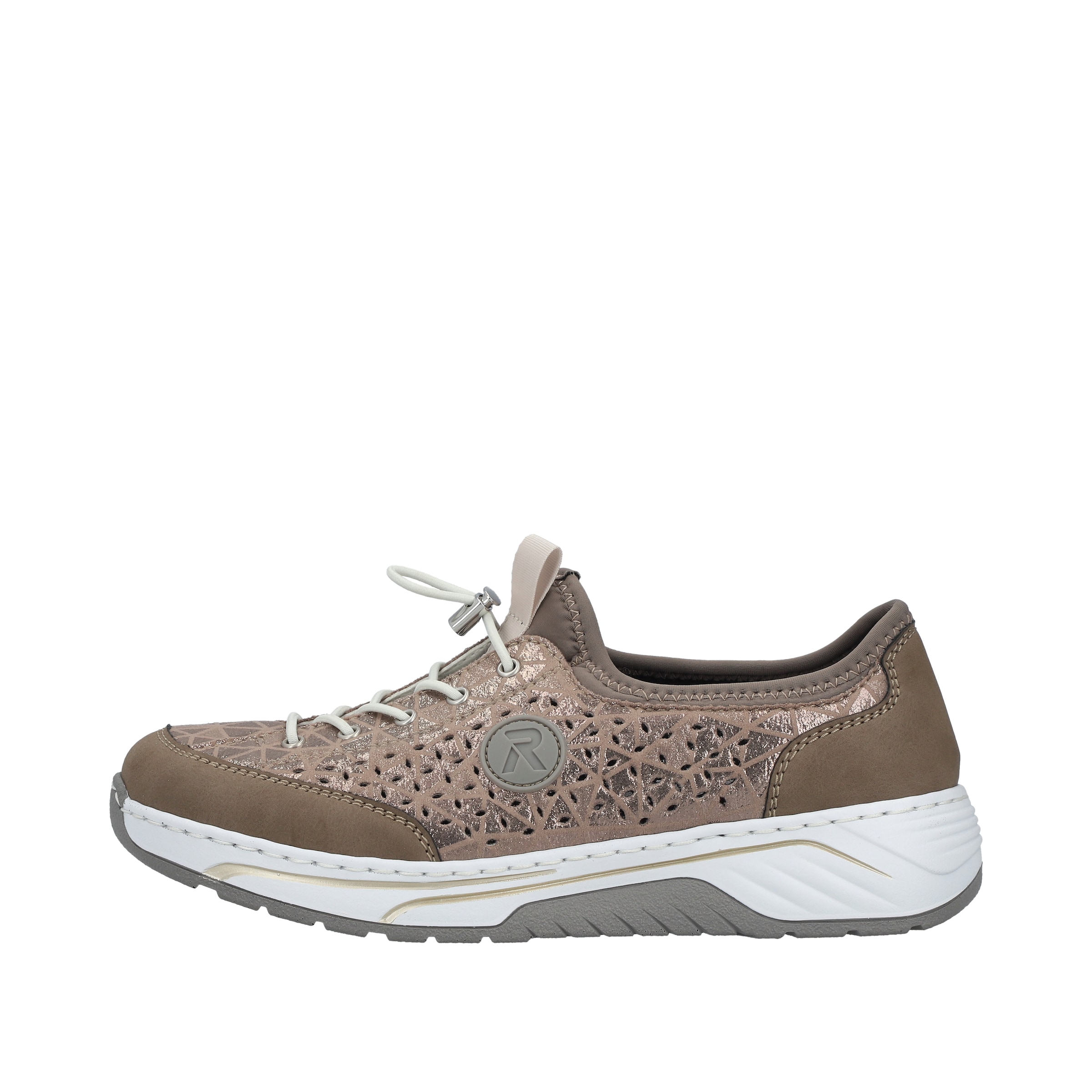 Rieker Sneaker in Beige: Vorderseite