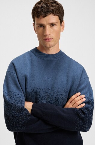BOSS Orange Sweater in Blue