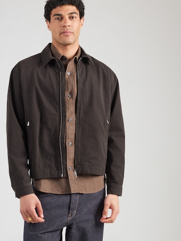 NORSE PROJECTS Kurtka przejściowa 'Raabjerg' w kolorze czarny: przód