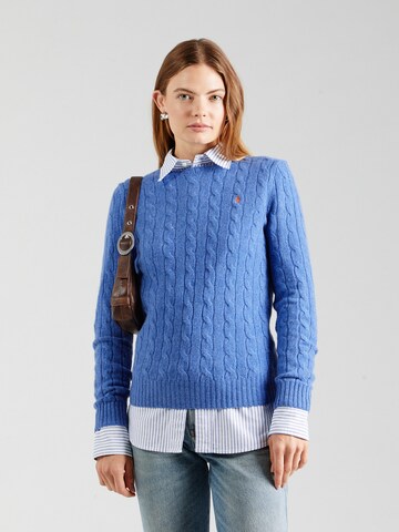 Polo Ralph Lauren Sweter 'JULIANNA' w kolorze niebieski: przód