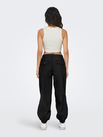 ONLY Loose fit Pants 'JOAN' in Black