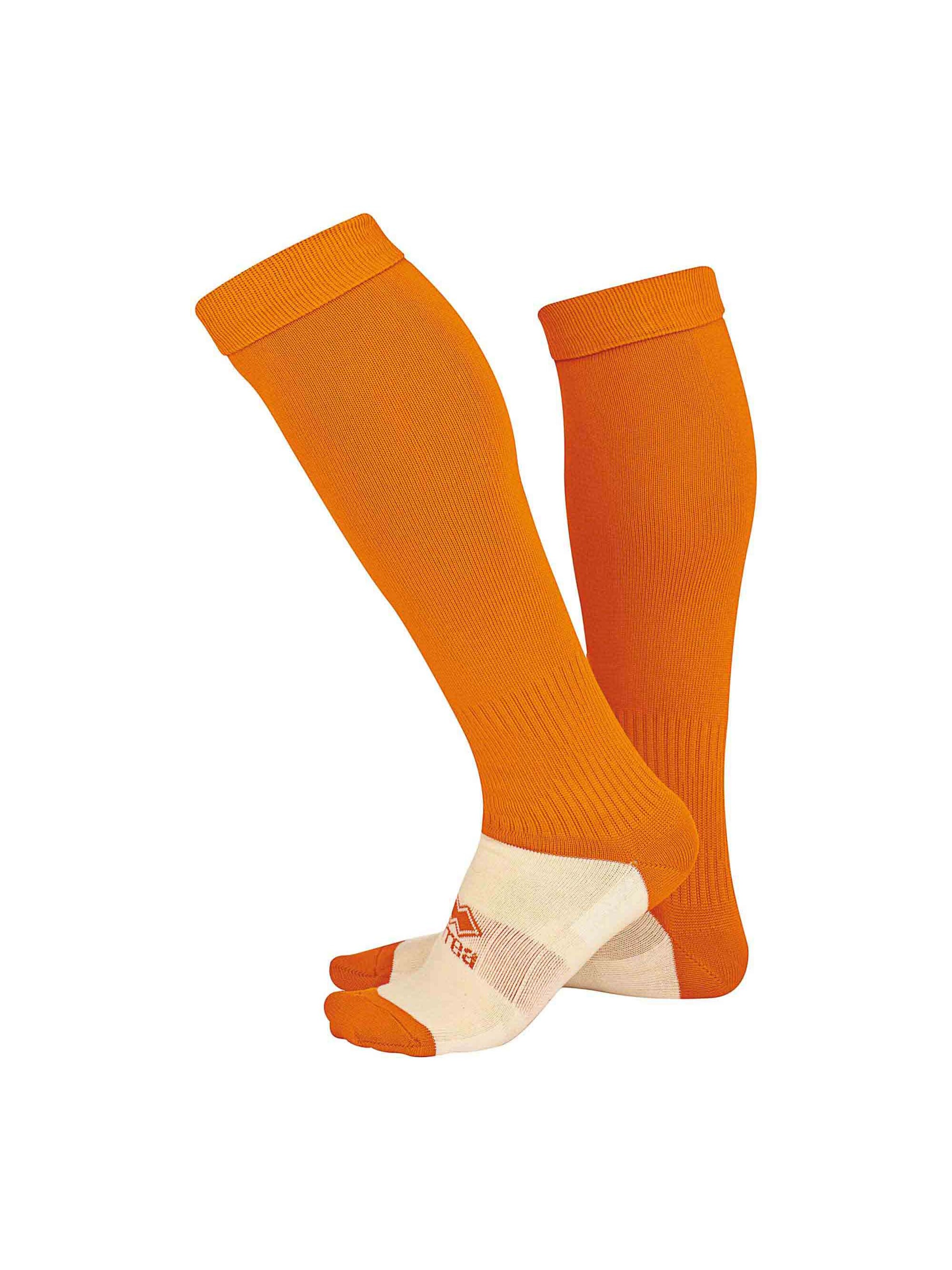 Chaussettes de sport Errea en orange : devant