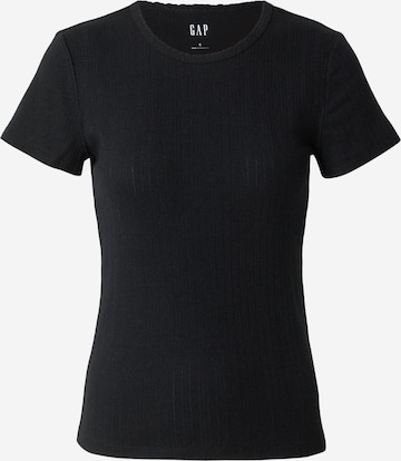 T-shirt GAP en noir : devant