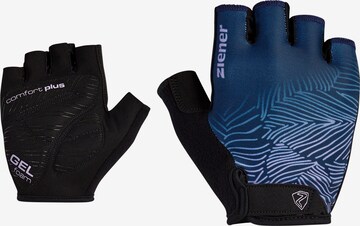 ZIENER Athletic Gloves 'CALLIE' in Purple: front