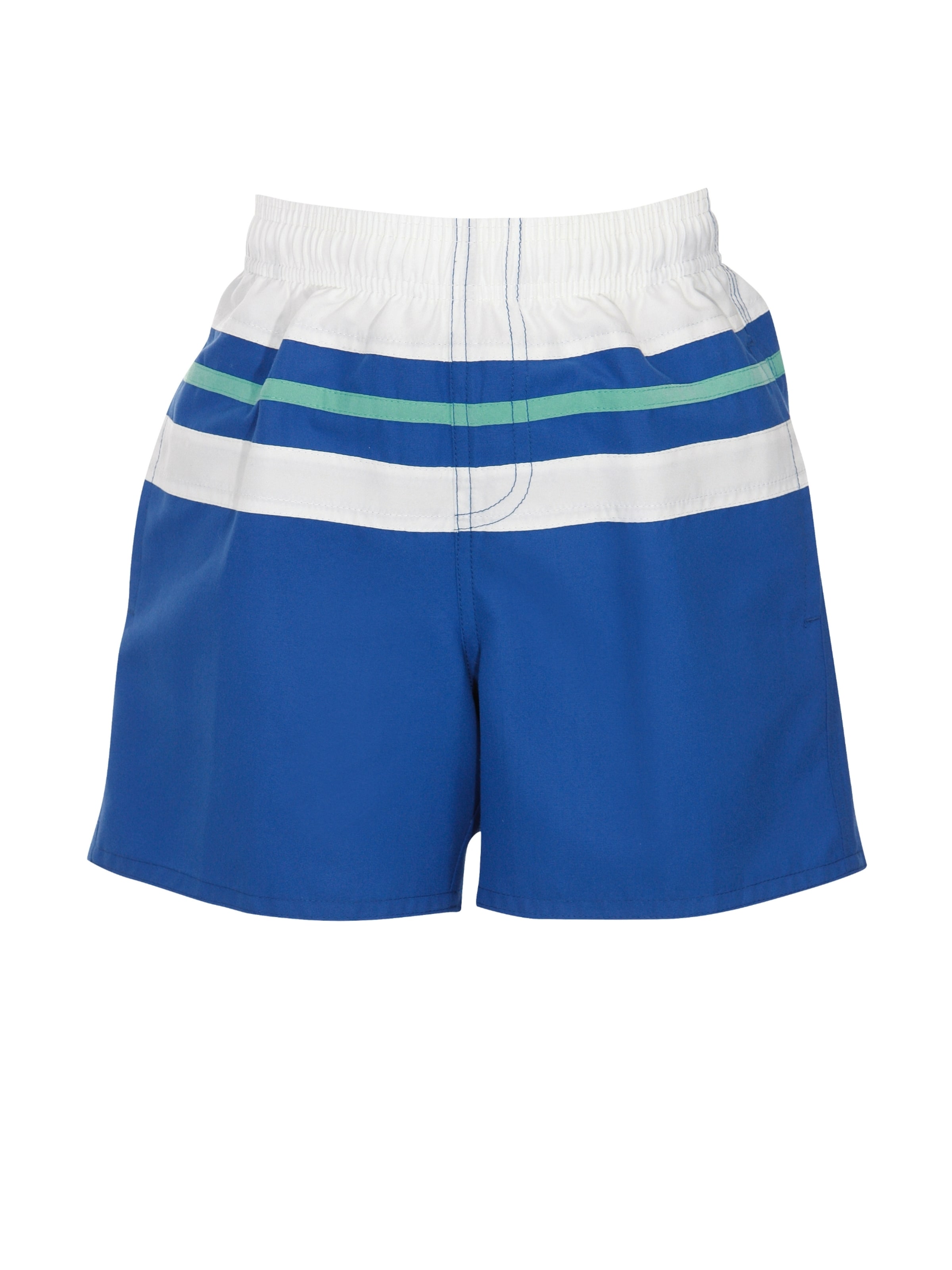 Shorts de bain wavebreaker en bleu : devant