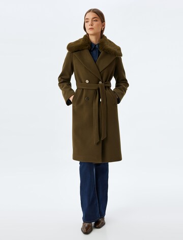 Koton Between-seasons coat in Green
