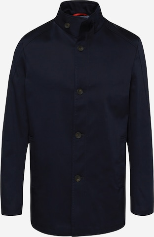 CINQUE Between-seasons coat 'Score' in Blue: front