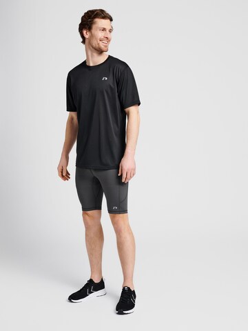 Newline Skinny Sportshorts in Grau