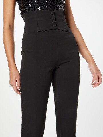 Regular Pantalon Bardot en noir