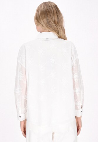 DreiMaster Maritim Blouse in White