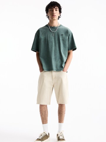 Loosefit Jean Pull&Bear en beige