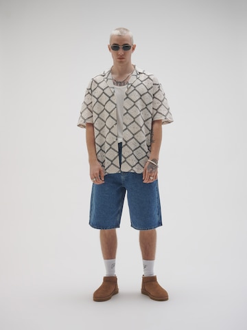 Pacemaker - Ajuste confortable Camisa 'Jayden' en blanco