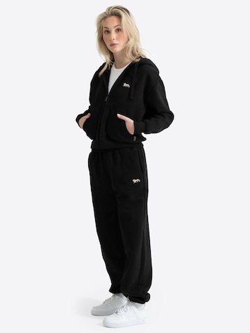 LONSDALE Jogginganzug in Schwarz