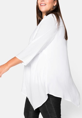 SHEEGO Blouse in Wit