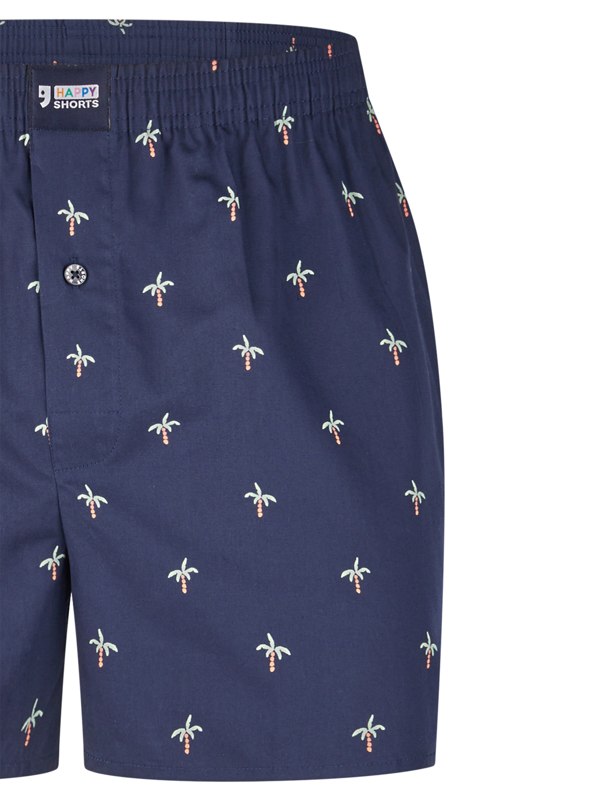 Happy Shorts Boxer ' Motives ' in Blau