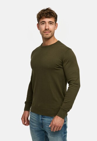 Pull-over 'INKalpo' INDICODE JEANS en vert