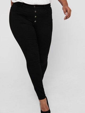 Skinny Jeans 'Augusta' di ONLY Carmakoma in nero