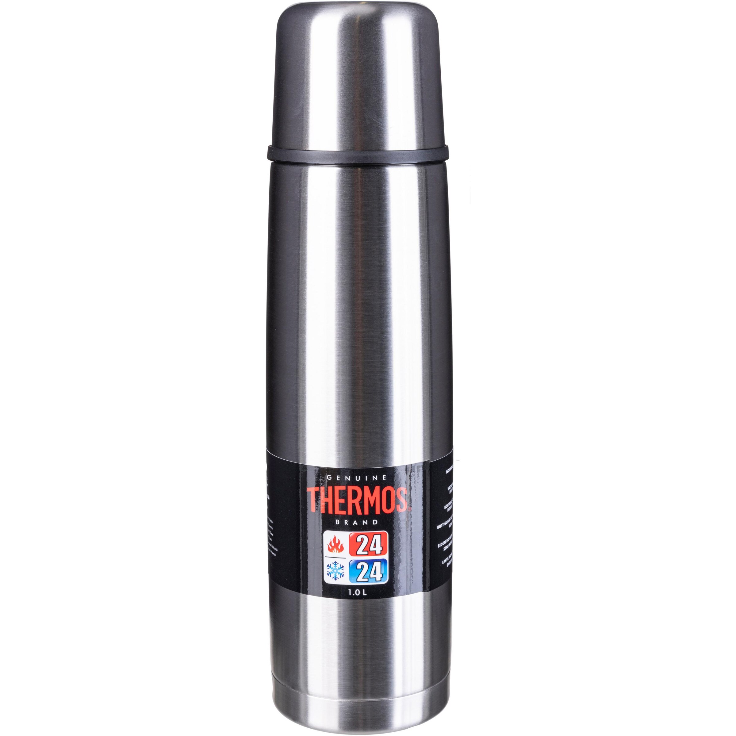 THERMOS Drinking Bottle in Silver