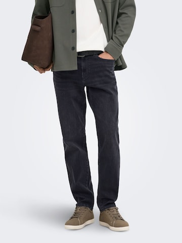Regular Jean 'ONSWeft' Only & Sons en noir : devant