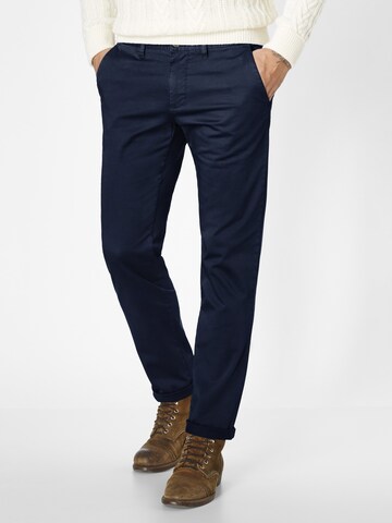 REDPOINT Regular Pants in Blue: front