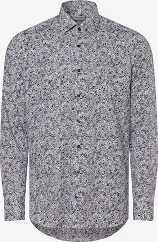 OLYMP Business Shirt in Blue: front