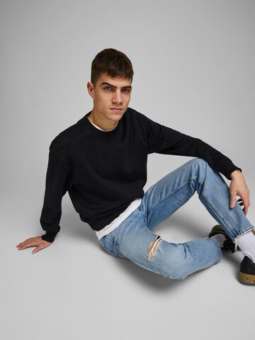 JACK & JONES - Sweatshirt 'STAR' em preto